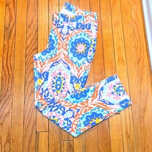 J. MCLAUGHLIN ▪︎ Women's Aztec Print Jeans, EUC, Size 14